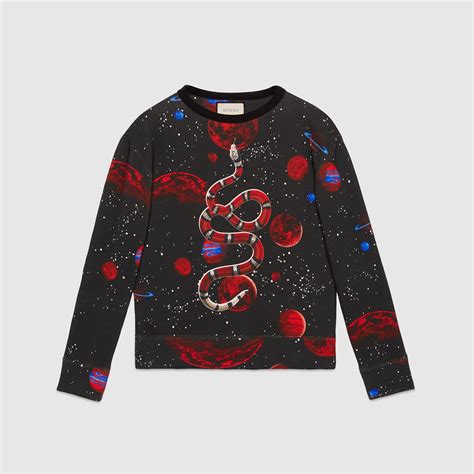 gucci space snake sweatshirt|mr porter gucci hoodie.